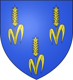 Blason ville fr Orgelet (Jura)